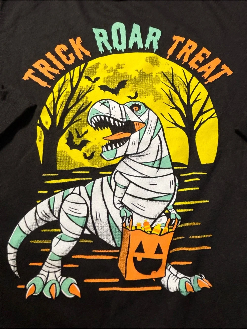 Children’s Place 18-24M Halloween 'Trick Roar Treat' Graphic Tee